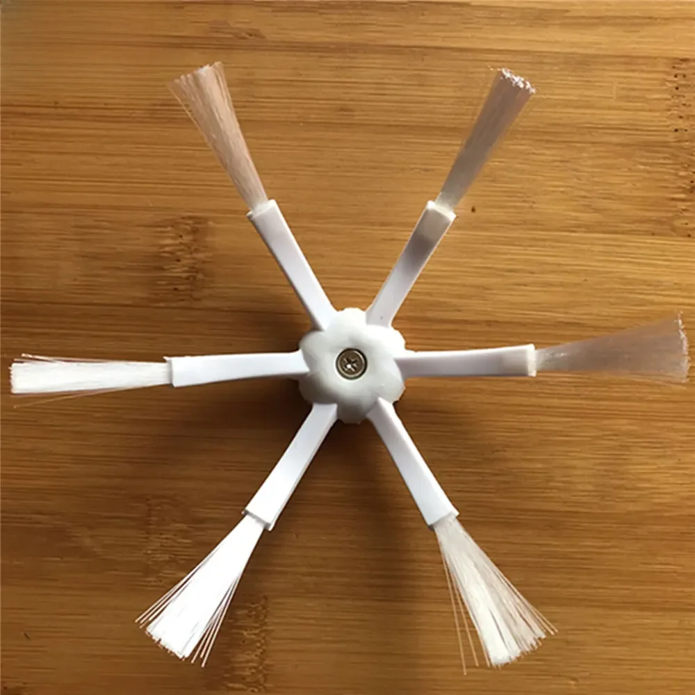 2 stücke 6 Arme Seite Pinsel für Xiaomi Roborock S50 S51 S55 Roboter Staubsauger Teile Ersatz Neue