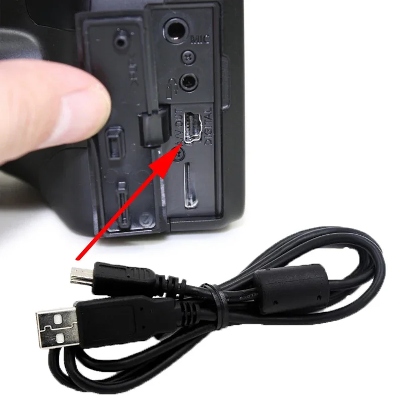 USB kabel für SLR kamera daten linie Für Canon 5D 7D 10D 20DD 450D 500D 550D 600D 650D 700D 1100D