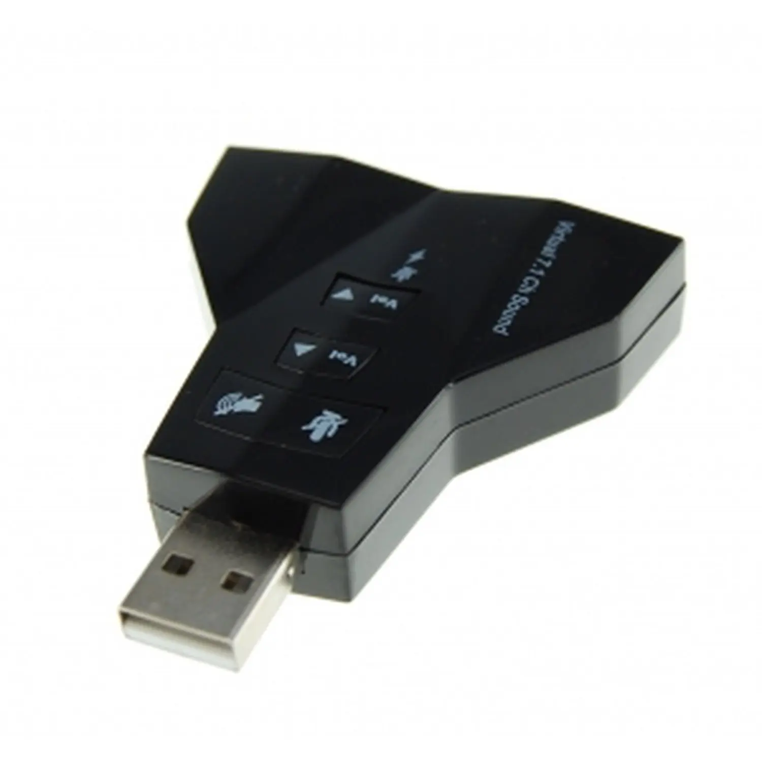 Dual-USB-Soundkarte (2 Audioausgänge + 2 Audioeingänge)
