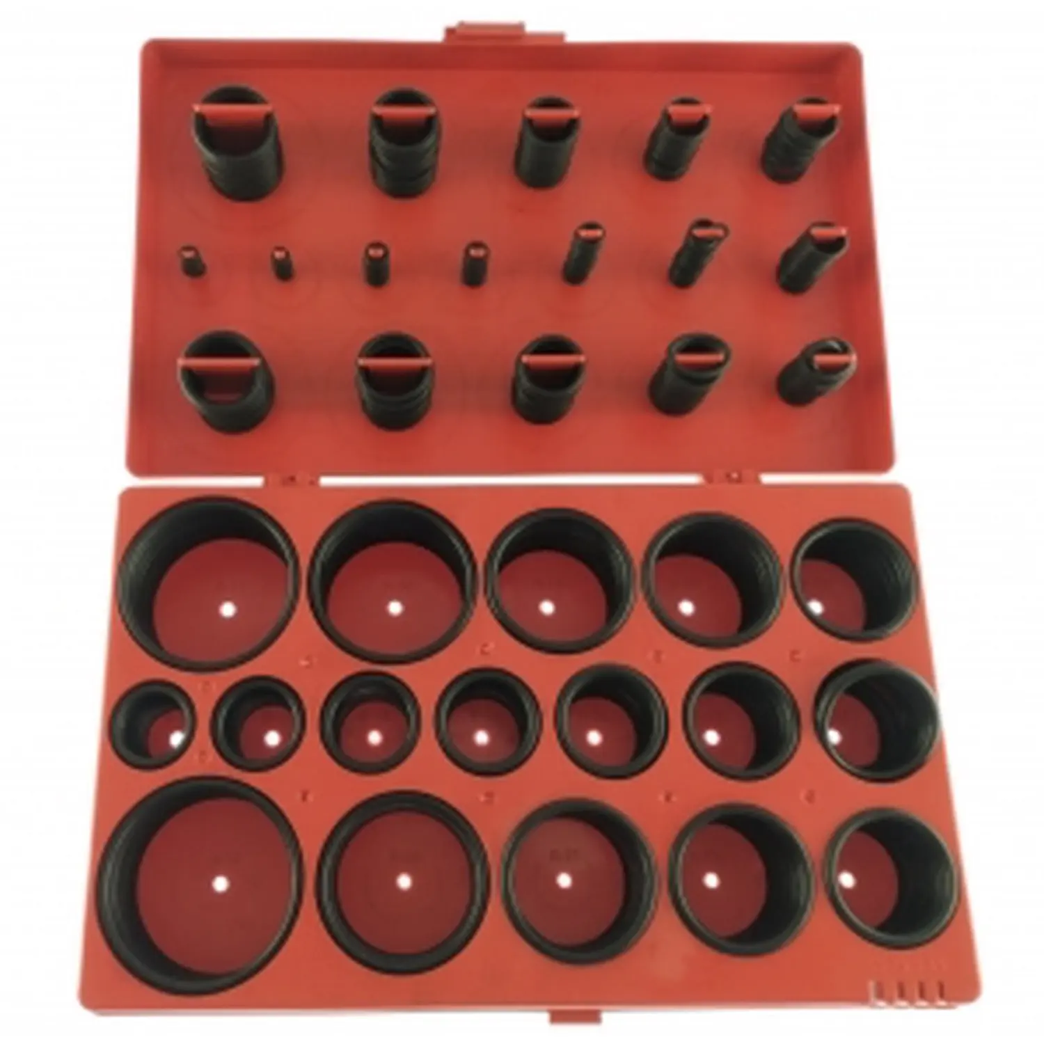 Set 419 PCs Dichtungen Qualität NBR 32 Größen (widersteht säure, benzin, dampf ..)