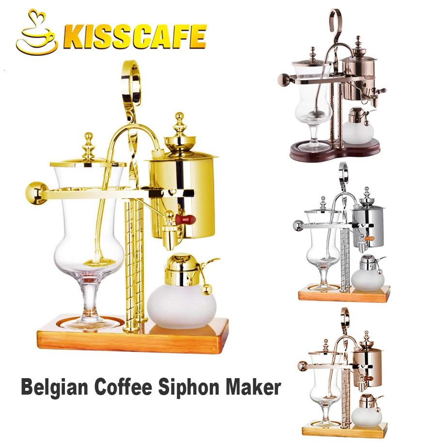 Belgischen Kaffee Maker Haushalt Belgien Wasserkocher Royal Siphon Kaffee Maschine Destillation