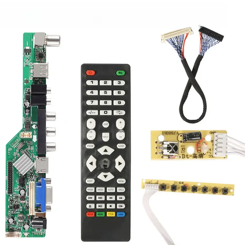 3663 neue Digitale Signal DVB-C DVB-T2 DVB-T Universal LCD TV Controller Driver Board UPGRADE 3463A