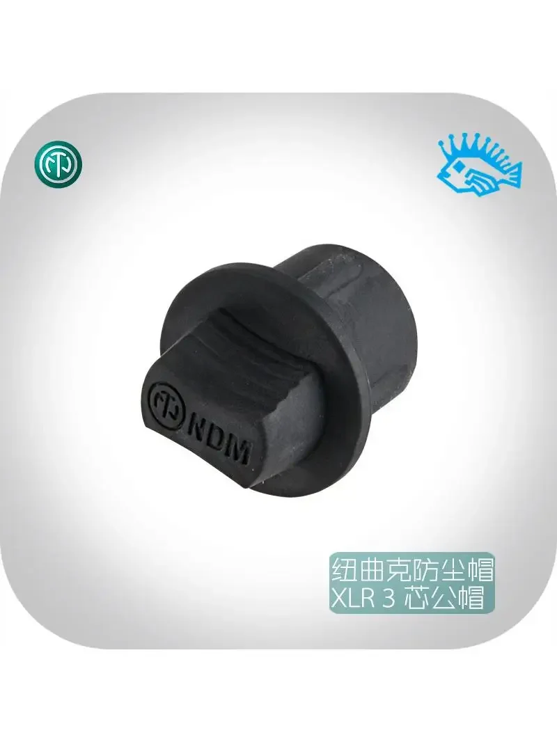 1 Stück/10 Stück NEUTRIK NDM staubdichter und feuchtigkeitsbeständiger schwarzer Gummistopfen