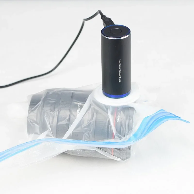 Mini Automatische Vakuum Maschine Pumpe für Tragbare Reisen Home Storage Tasche Kleidung