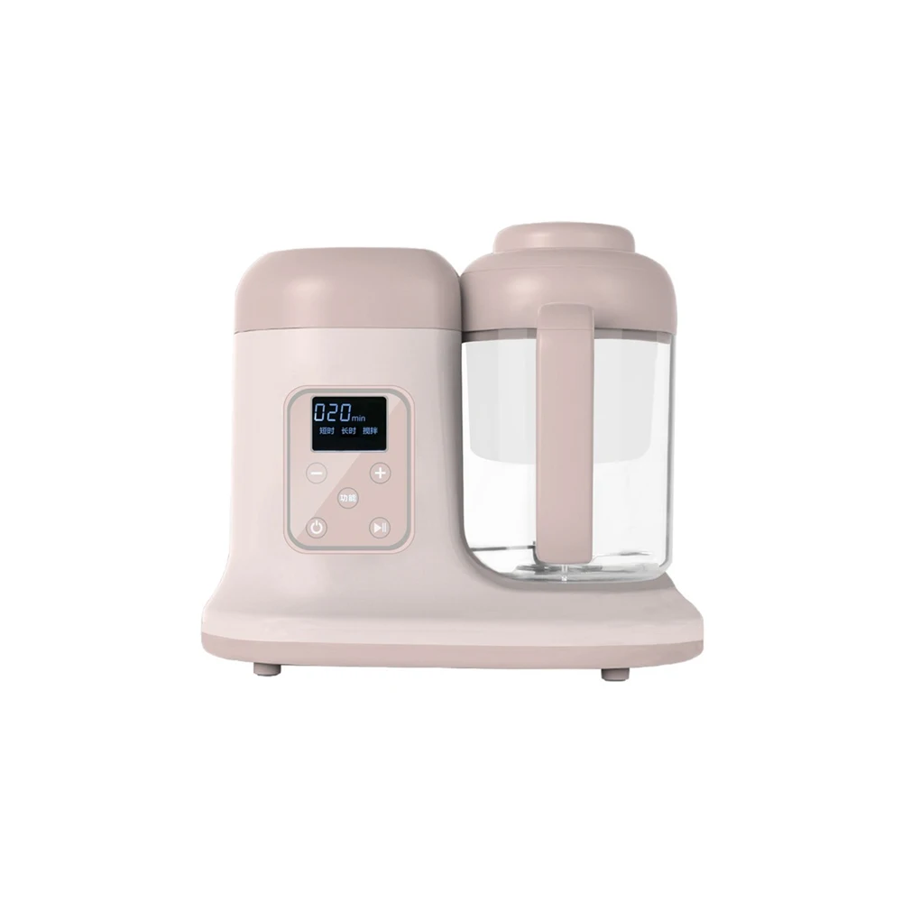 HIMOSKWA 280ML Mini Küchenmaschine 220V Dampfenden Kochen Maschine Für Baby Küche Rühren Mixer