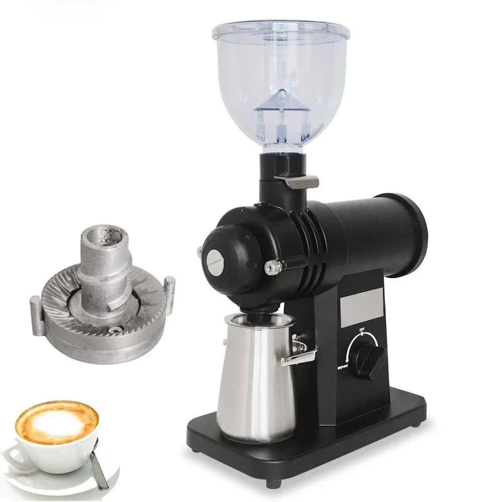 XEOLEO Espresso kaffeemühle 250g Elektrische kaffeemühle edelstahl Flache schleifstein Kaffee Fräsen