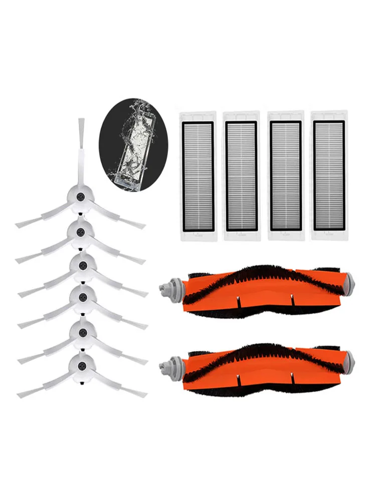 Roboter staubsauger Wichtigsten pinsel roller hepa-filter staub box wasser tank für xiaomi mijia mi