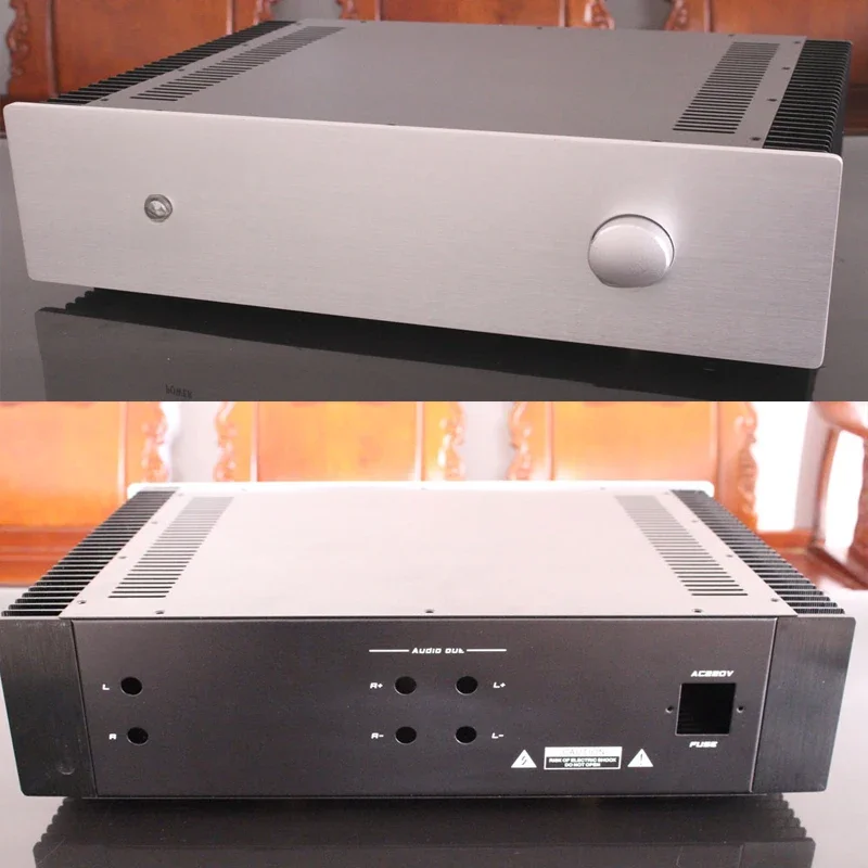 KYYSLB 430*110*305MM Verstärker Fall DIY Aluminium Box Amp Gehäuse mit Wärmeableitung Klasse A Amplificador chassis A4311