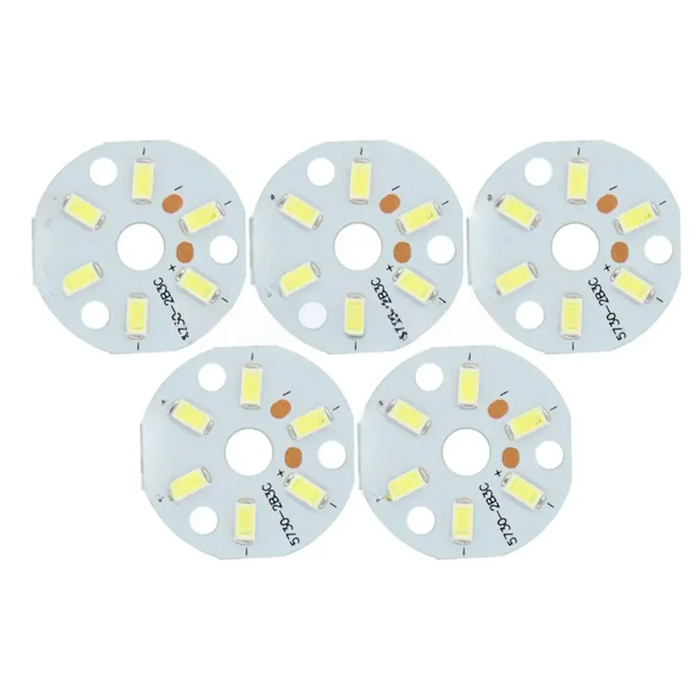 5Pcs 3W LED Board 5730 Weiß FÜHRTE Emittierende Diode SMD Highlight Lampe Panel NEUE