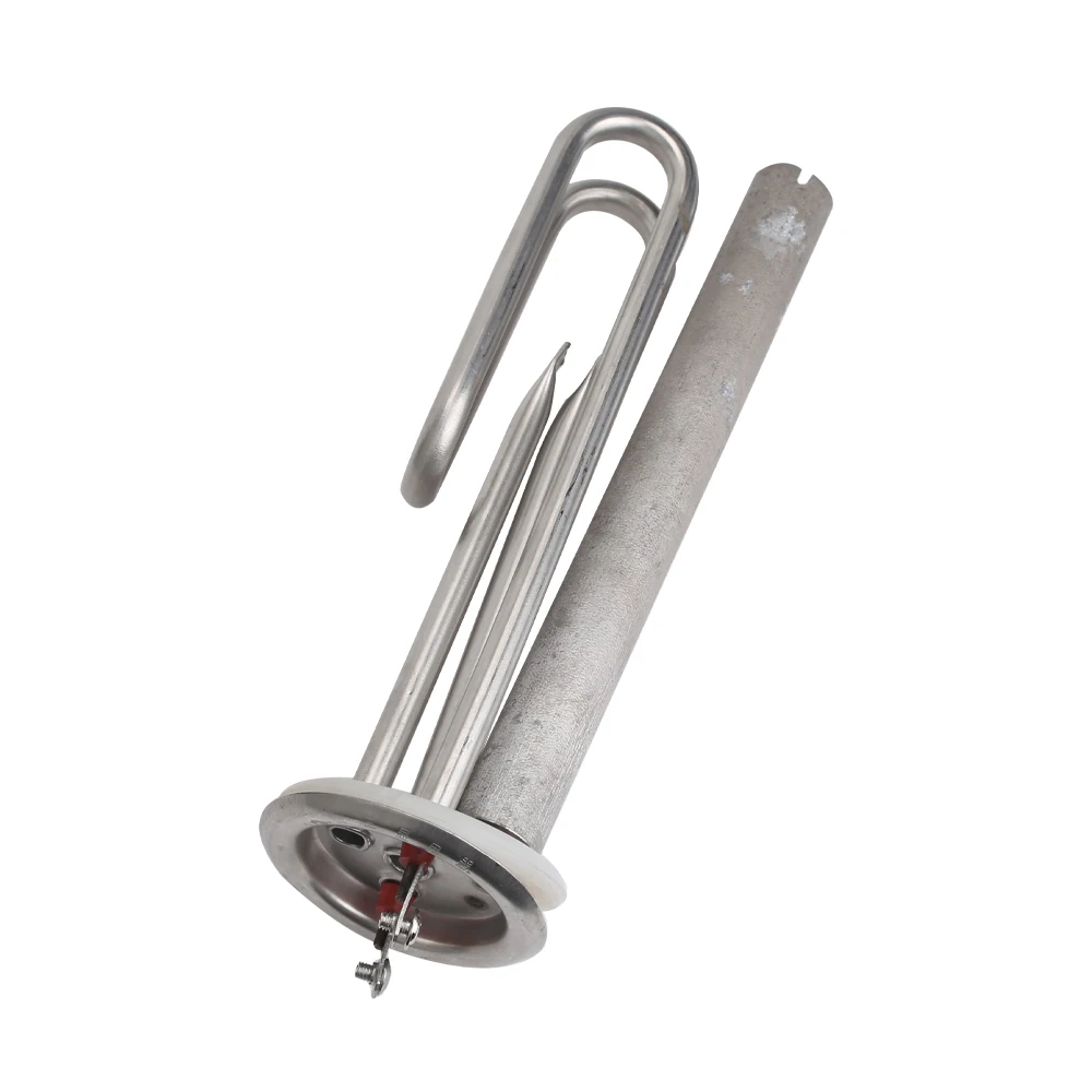 1500W 220V 63mm Kappe Edelstahl Elektrische Heizung Element mit M5/M6 Muttern Elektrische Wasser