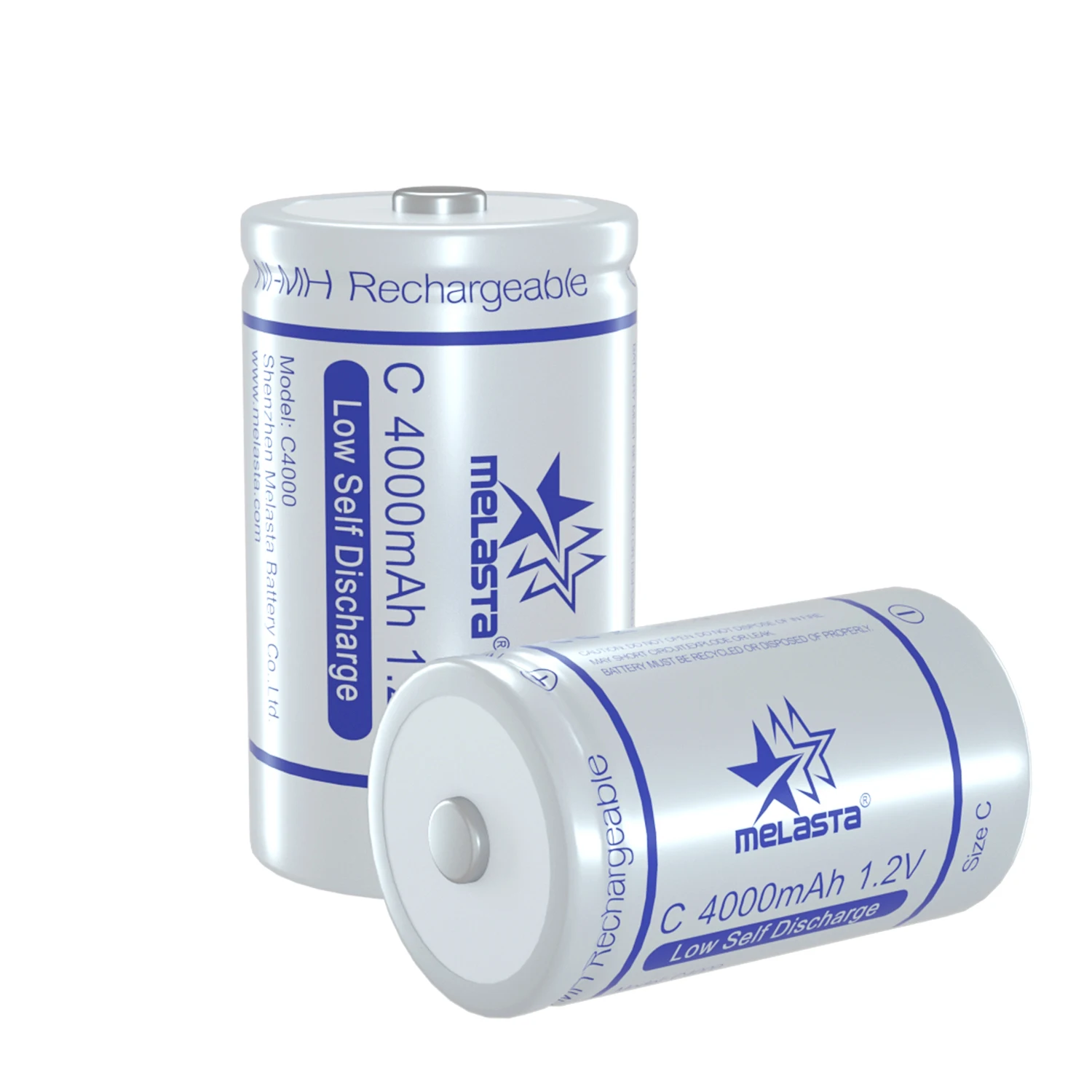 2 stücke lsd nimh 1,2 v Akku 4000mah Größe c niedrige Selbstentladung für tragbare Radios Kassette