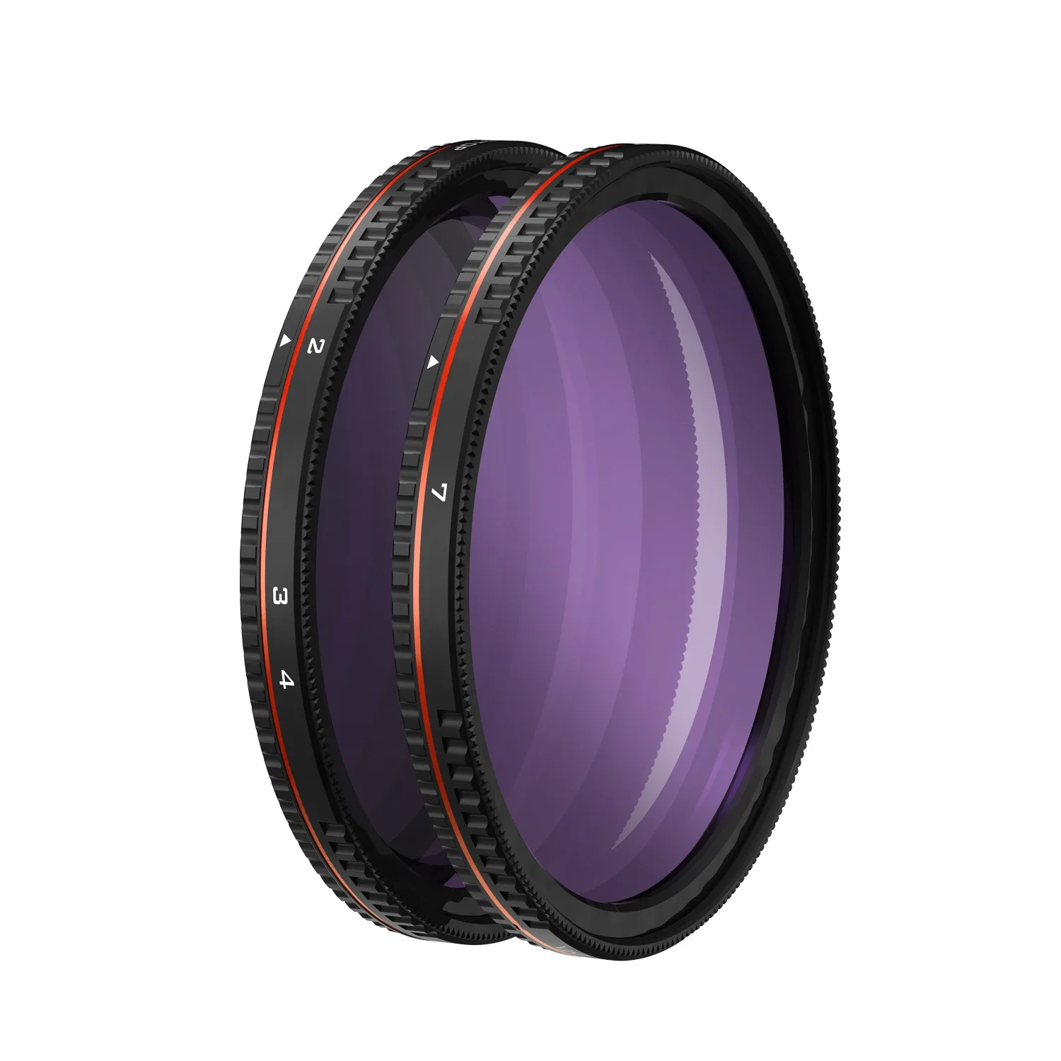 Freewell 82mm Gewinde Hard Stop Variable ND Filter Alle Tag 2 zu 5 Stop & 6 zu 9 Stop - 2Pack