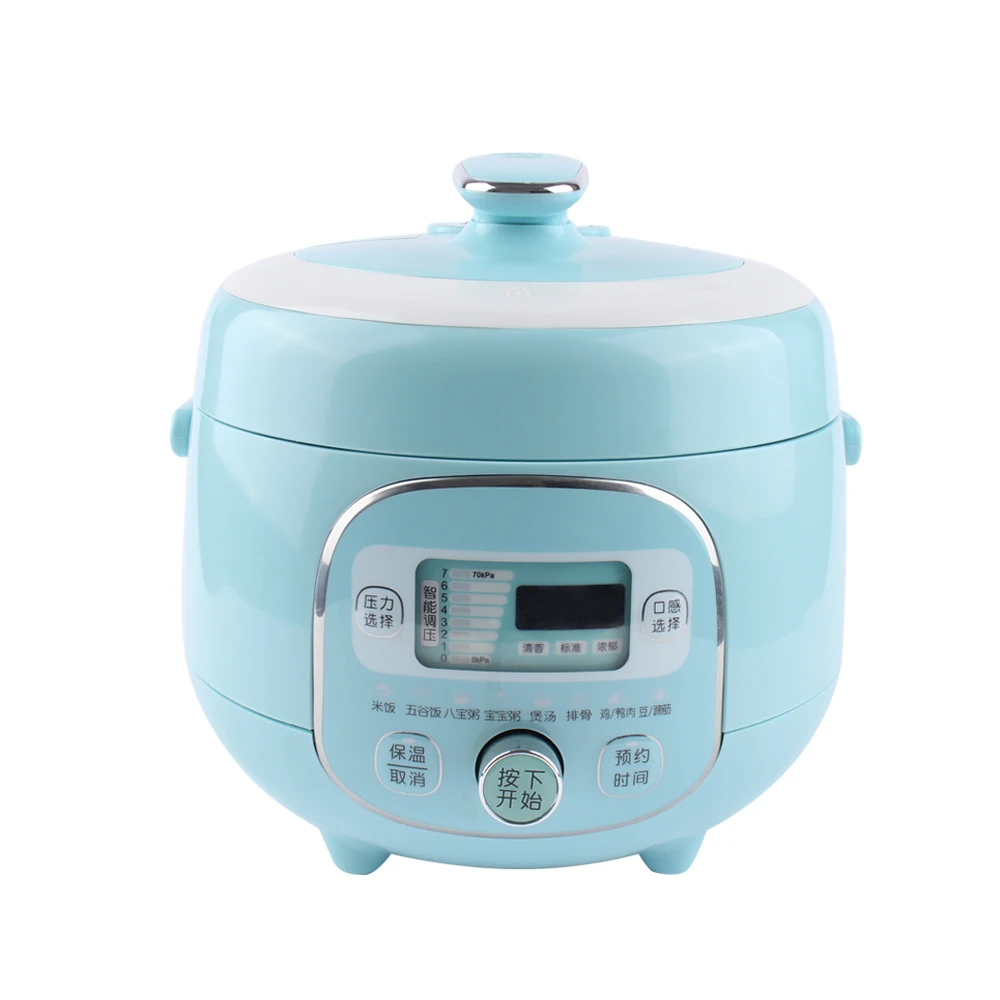 DMWD 2L Elektrische Druck Herd Mini Reiskocher Multifunktions Suppe Topf 8 Menü Für