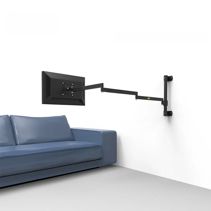 Wandhalterung mit extrem langem Arm, passend für 19–24 Zoll Monitorunterstützung, Full Motion