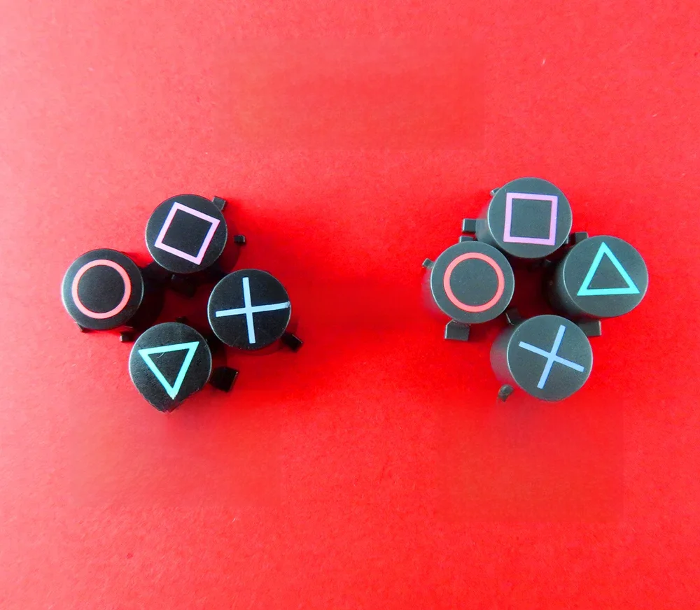Reparatur Teil Ersatz Tasten für Sony Playstation DS4 PS4 Gamepad Controller Kreis Quadrat Dreieck