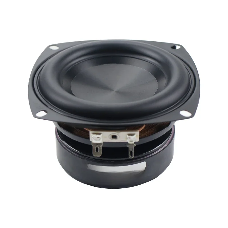 Ghxamp Aluminium oxid Disc Subwoofer 4 Zoll 105mm Quadrat wasserdicht Tieftöner Lautsprecher Hifi Bass Horn Upgrade 2,1 Lautspre