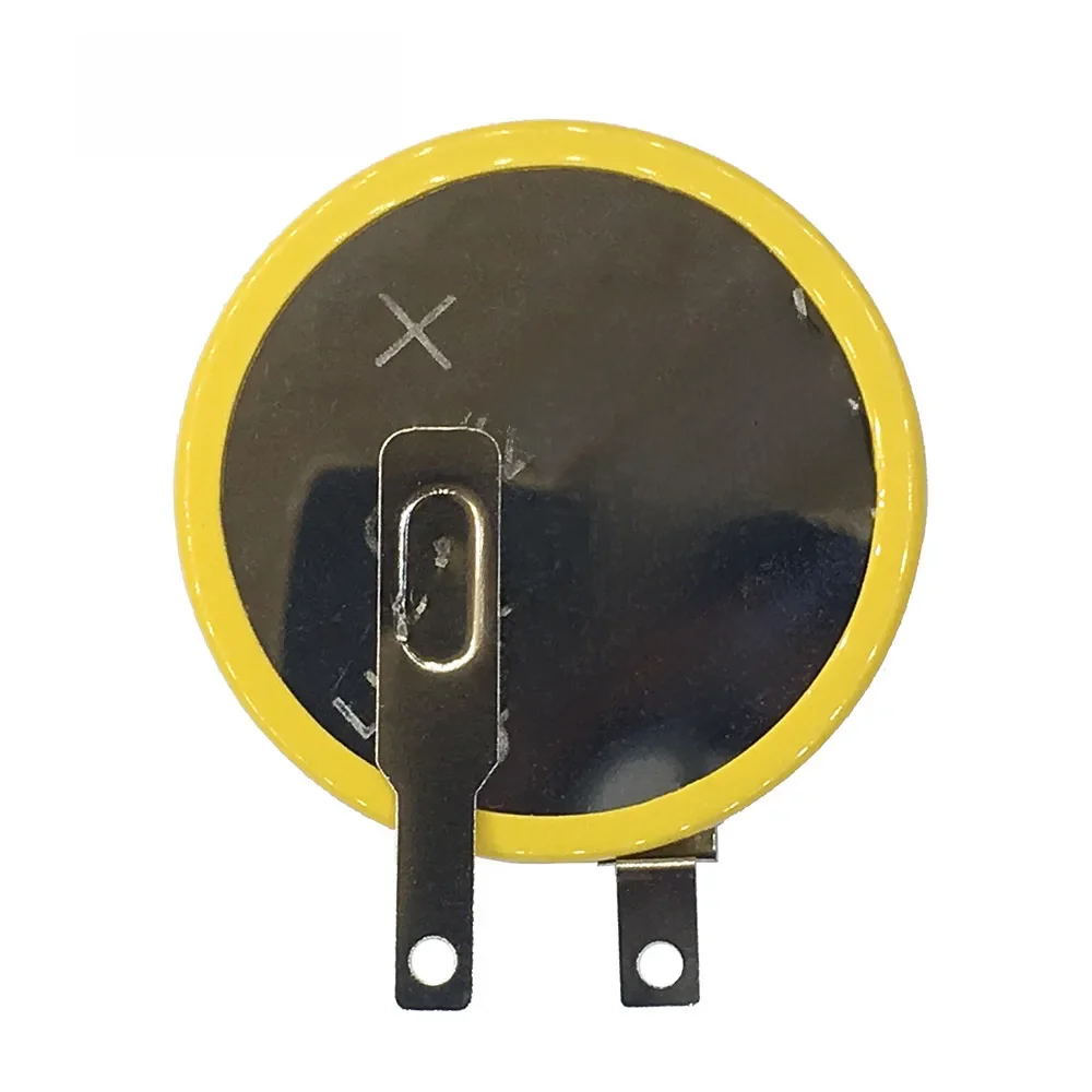 2 teile/los cr2450 2450 knopf lithium batterie 3v mit schweiß stiften für motherboard/reiskocher
