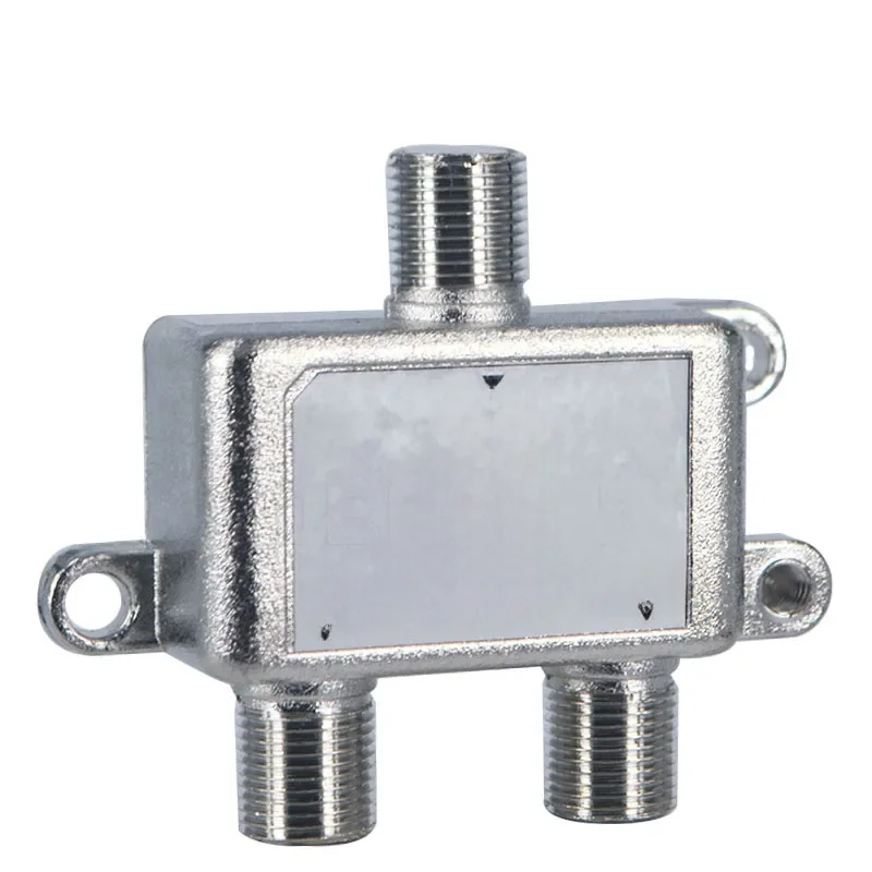 Neue 2-Wege-Kabel Satellitensplitter TV Signal Satellite Sat Koaxial Diplexer Combiner Splitter
