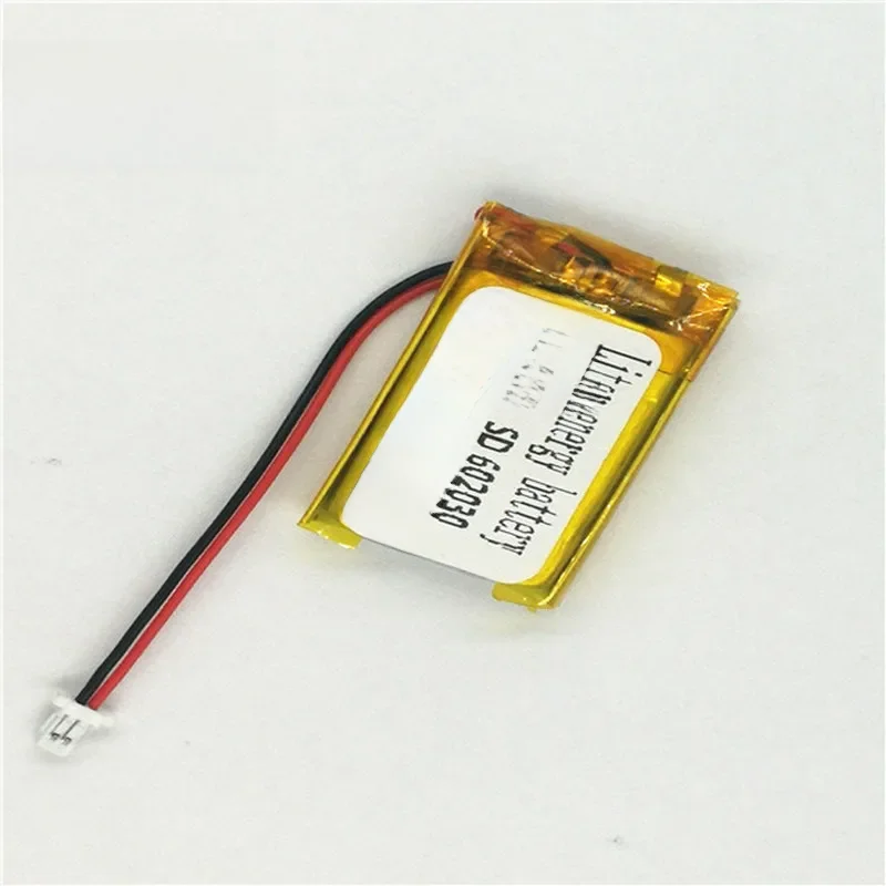 1,0 MM 2pin stecker 3,7 V 602030 500mah Hohe qualität lithium-polymer-batterie