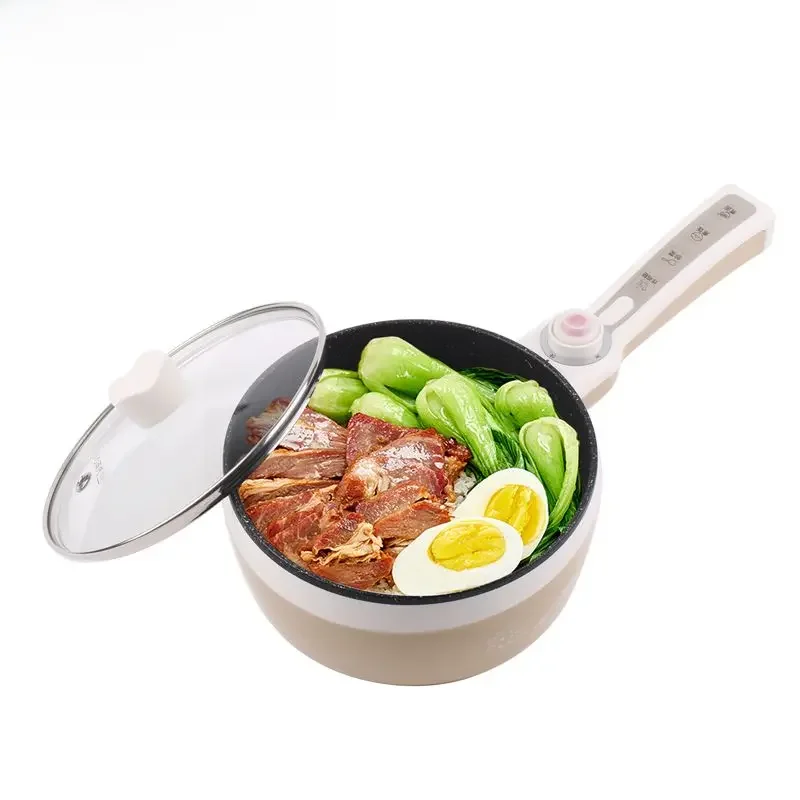 DMWD multifunktions elektrische pfanne heizung pan multicooker heißer topf nudeln suppe reiskocher