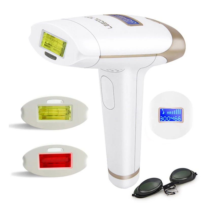 Lescolton 2in1 IPL Epilierer Haar Entfernung LCD Display Maschine T009i Laser Permanent Bikini