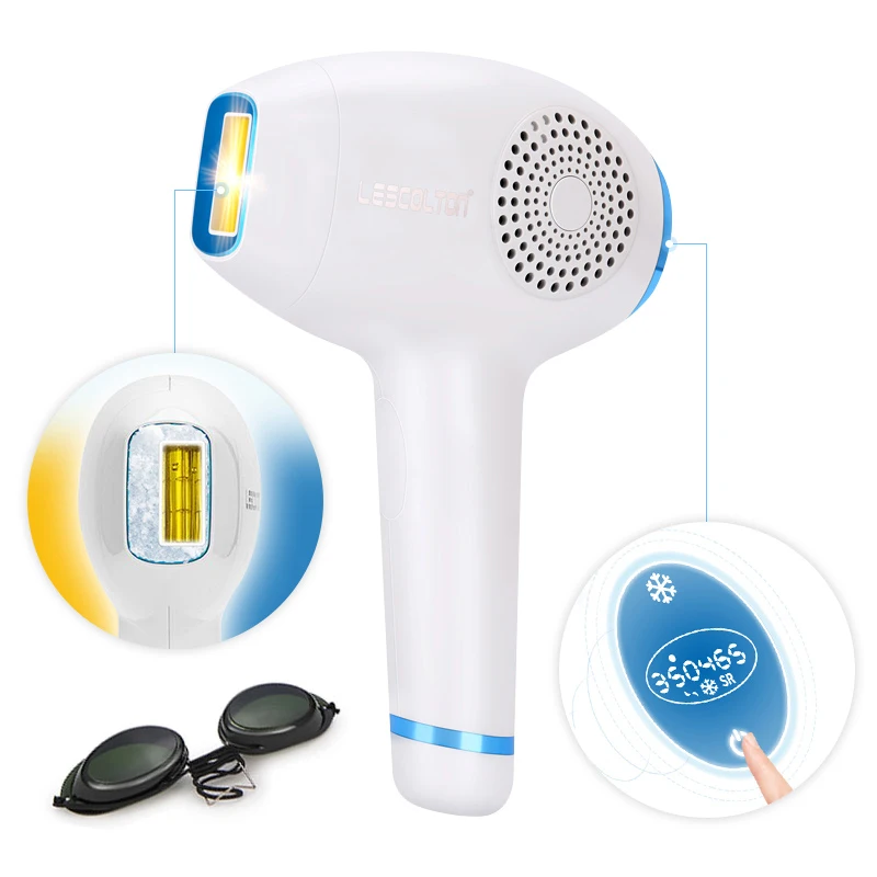 Lescolton 3-in-1 IPL-Haarentfernung Eiskalt-Epilierer Permanenter Laser für Zuhause, Bikini-Trimmer,