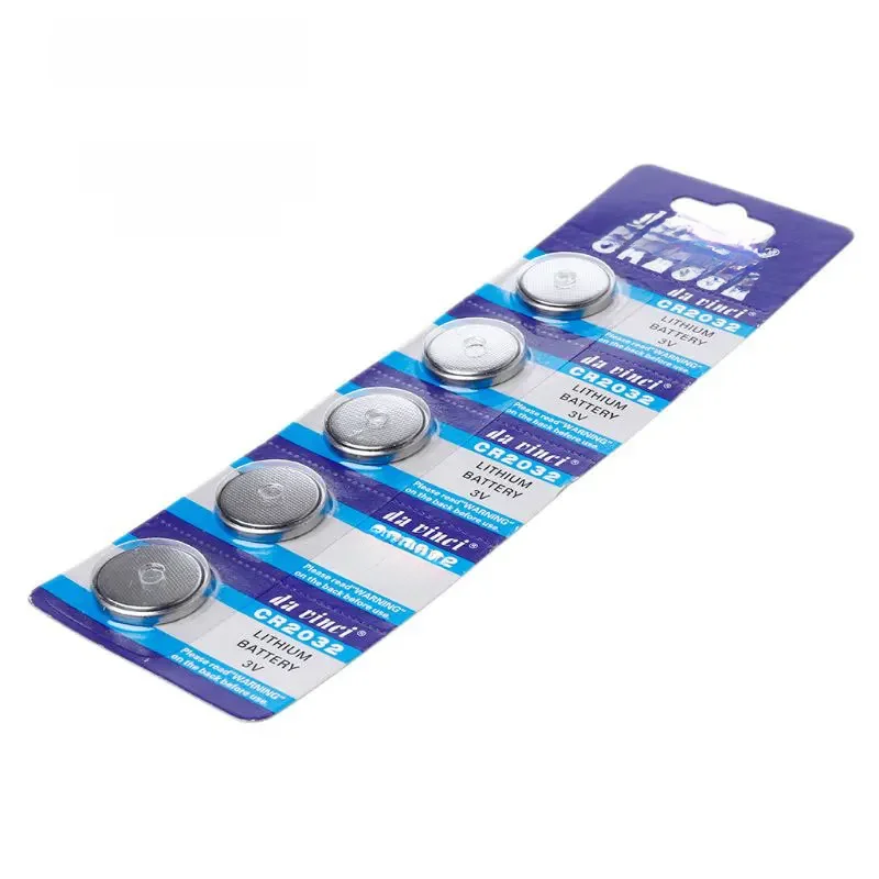 5 teile/paket CR2032 Taste Batterien BR2032 DL2032 ECR2032 Cell-münze Lithium-Batterie 3V 2032 Für