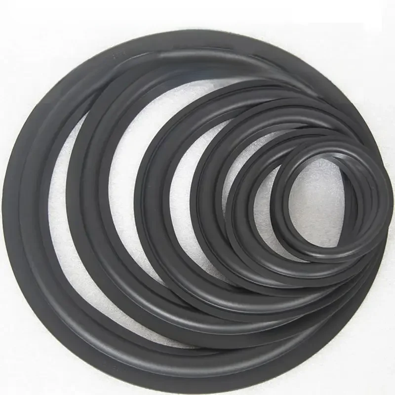 2 teile/los 4 5 6,5 8 10 12 Zoll schwarze Lautsprecher Gummi Surround Reparatur, allgemeine Klapp