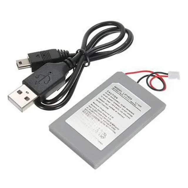 3,7 V 1800mAh Akku für Playstation 3 PS3 Gamepad Controller Ersatz Power Batterie mit USB Daten
