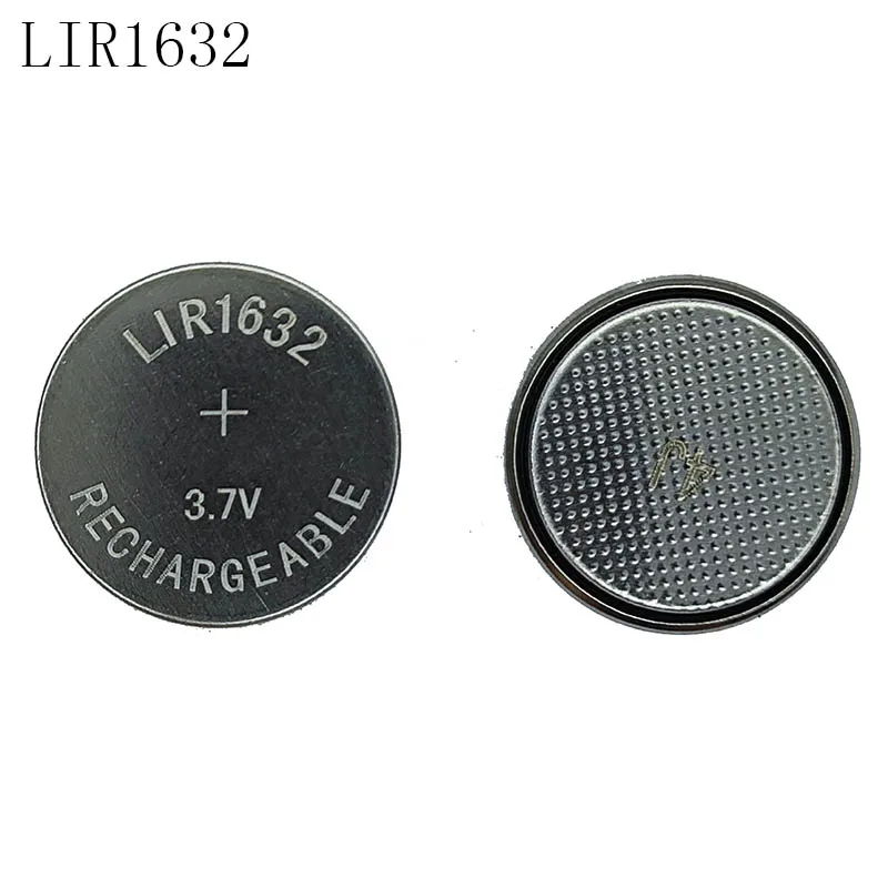 2 TEILE/LOS LIR1632 1632 3,6 V Lithium-batterie Wiederaufladbare Knopfzelle Münze Batterien für
