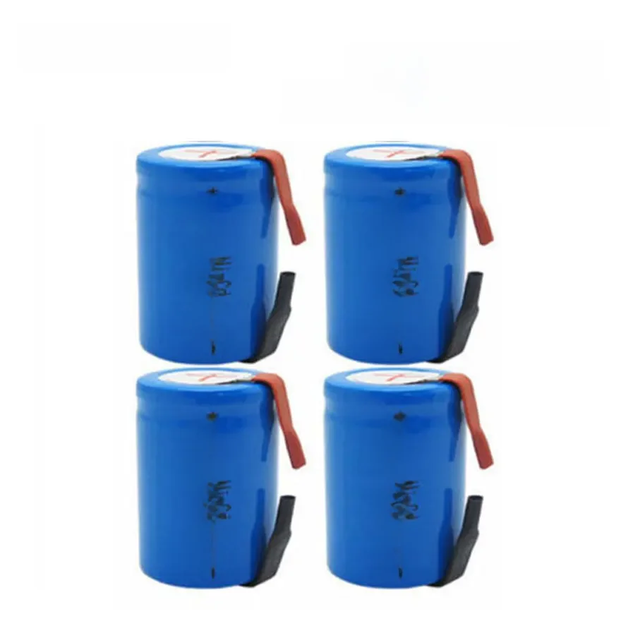 4 stücke Ni-Cd 4/5 SC Sub C 1,2 V 2200mAh Akkus für Taschenlampe Fan Power Tool batterie NICD SC