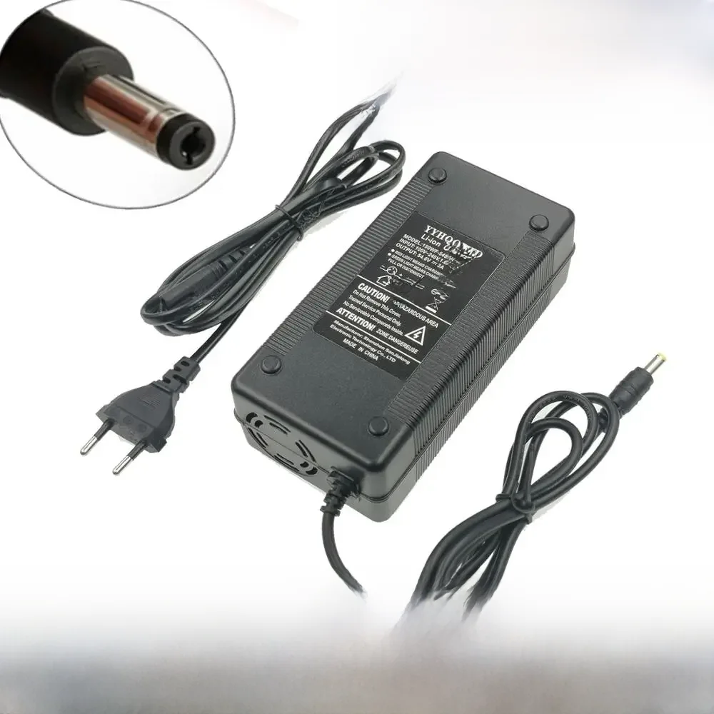54,6 V 3a Ladegerät für 13s 48V Li-Ionen-Akku Lithium-Ladegerät Hochwertige starke Wärme ableitung