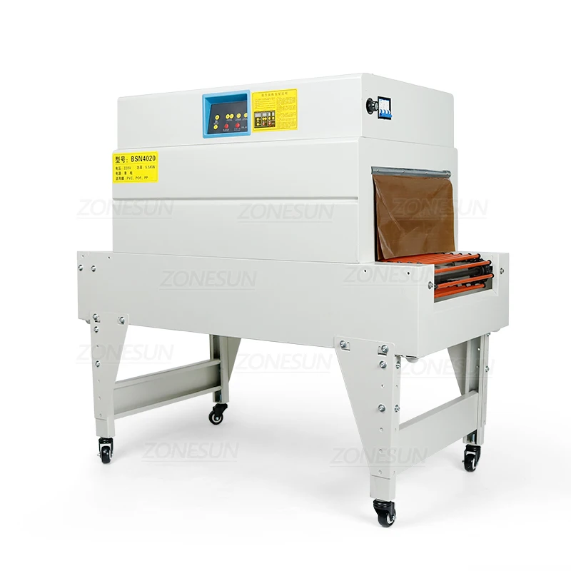 ZONESUN ZS-BSN4020 Thermische Automatische Wärme Erweiterte Haftenden Schrumpfen Tunnel Film