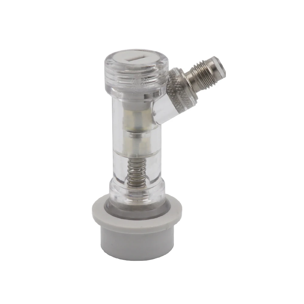 Ball Lock Trennen mit Überprüfen Ventil Gas 1/4 "MFL Gewinde Stecker Homebrew Bier Soda Fass Teile