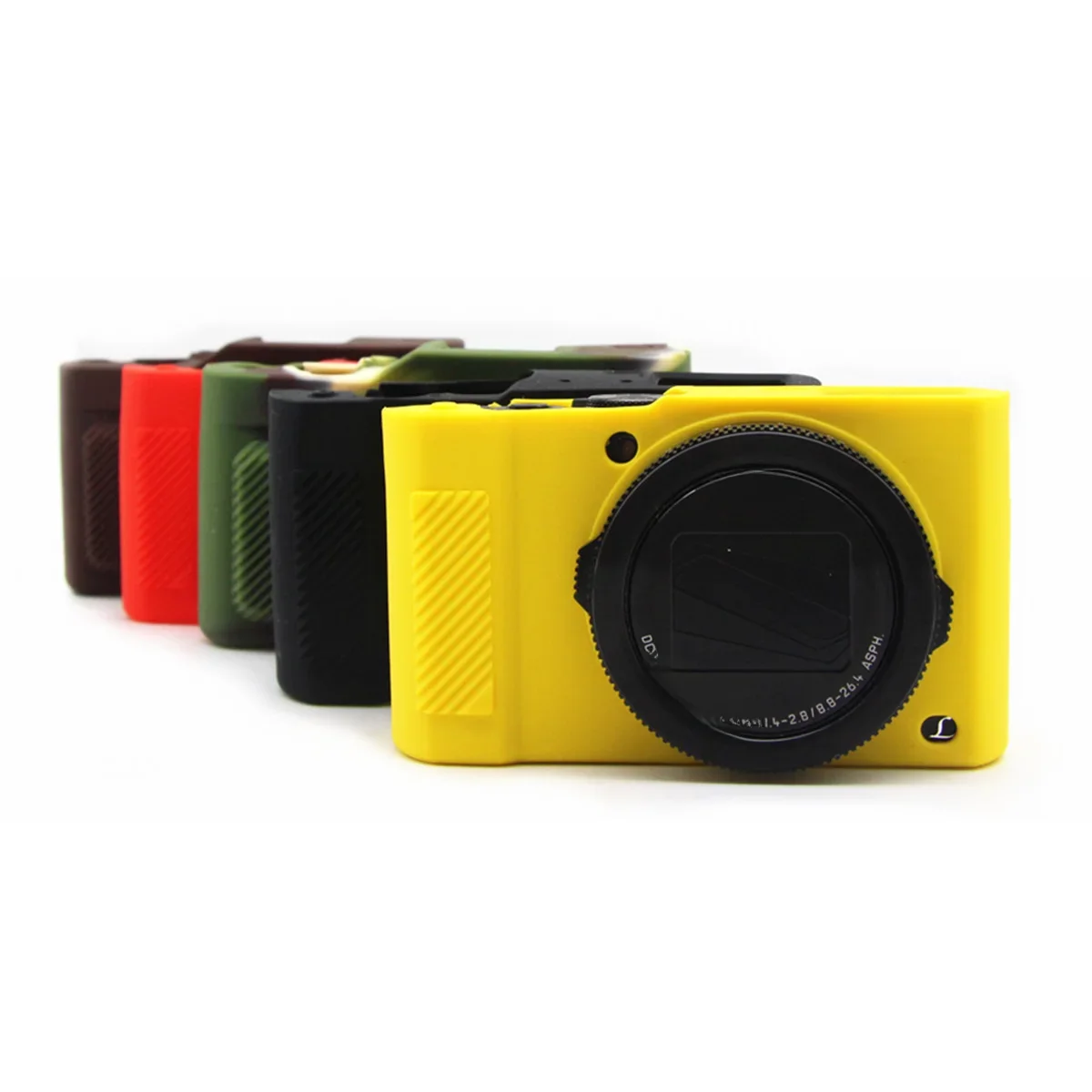 Weichem Silikon Gummi Fall Abdeckung Rahmen Körper Protector für Panasonic Lumix DC LX10 LX15