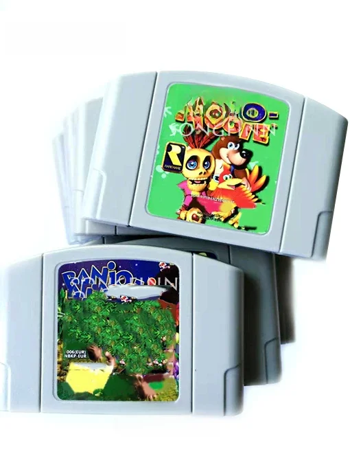 Eur pal version spiel kassette für 64-bit-videospielkonsole banjo-tooie