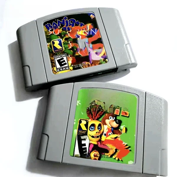 Grey Shell für 64-Bit-Spiel ** Banjo Banjo-Tooie USA Version Englisch Sprache speichern