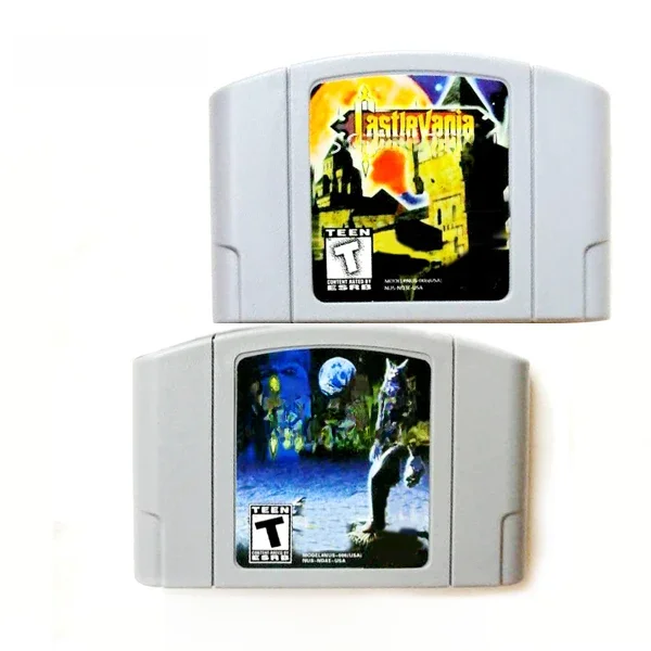 Grey Shell für 64-Bit-Spiel ** Castlevania Erbe der Dunkelheit USA Version Englisch Sprache