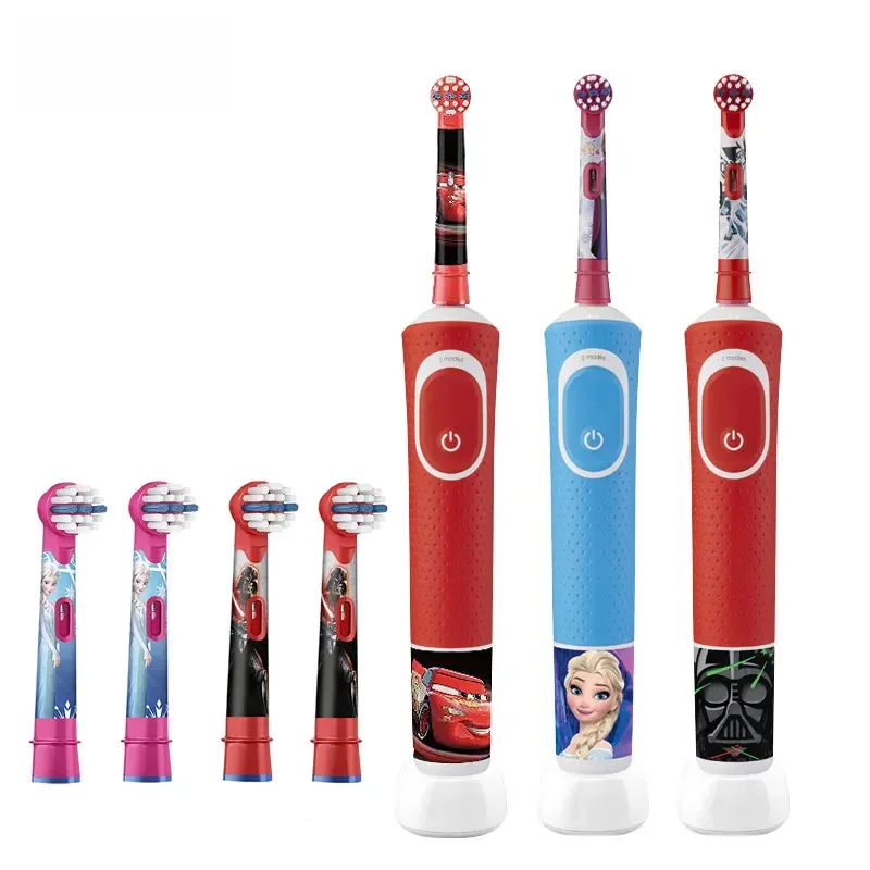 Oral B Kinder Elektrische Zahnbürste Smart Erinnerung Weiche Gum Pflege Borsten Induktive Lade