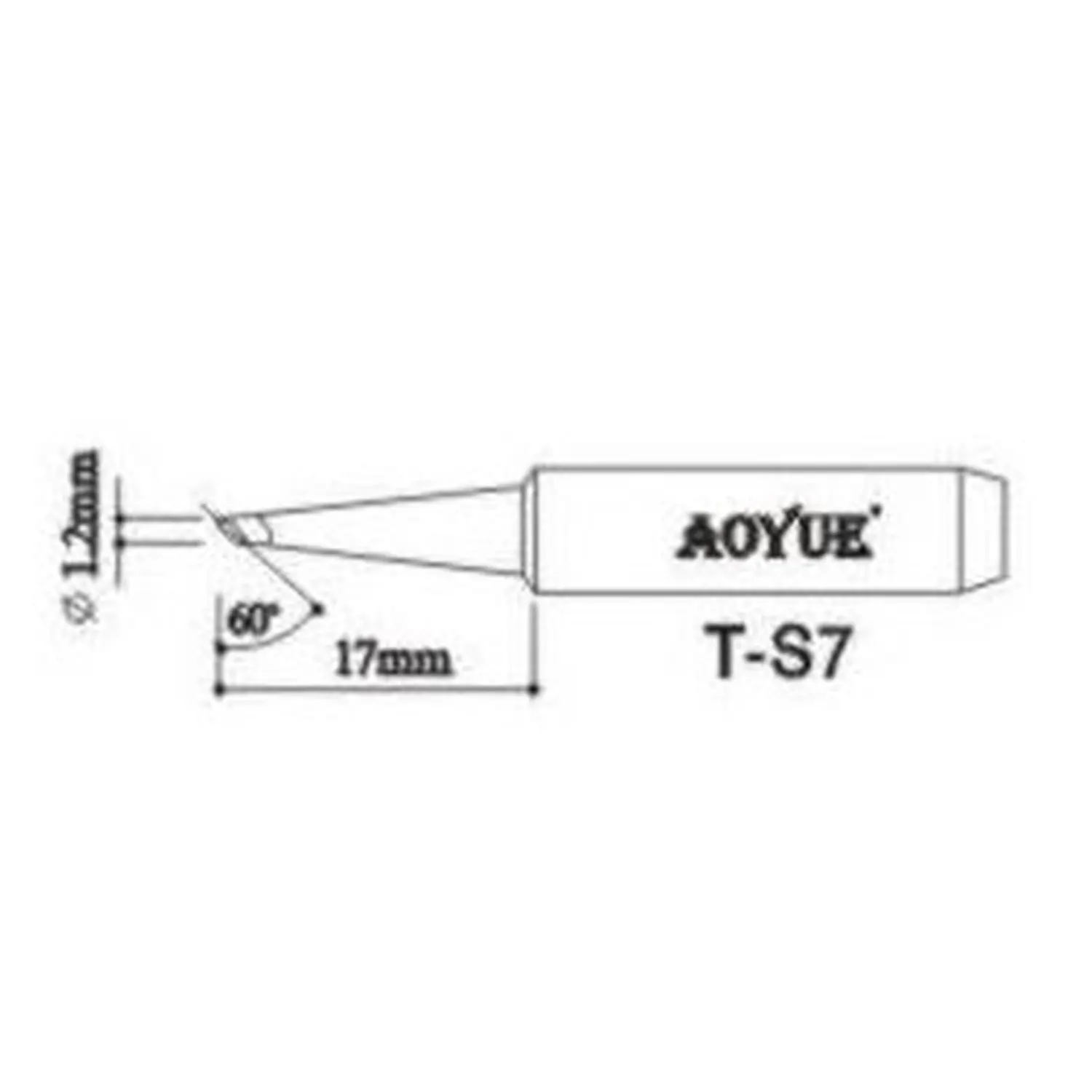 AOYUE TS7 Ersatz schweißer spitze