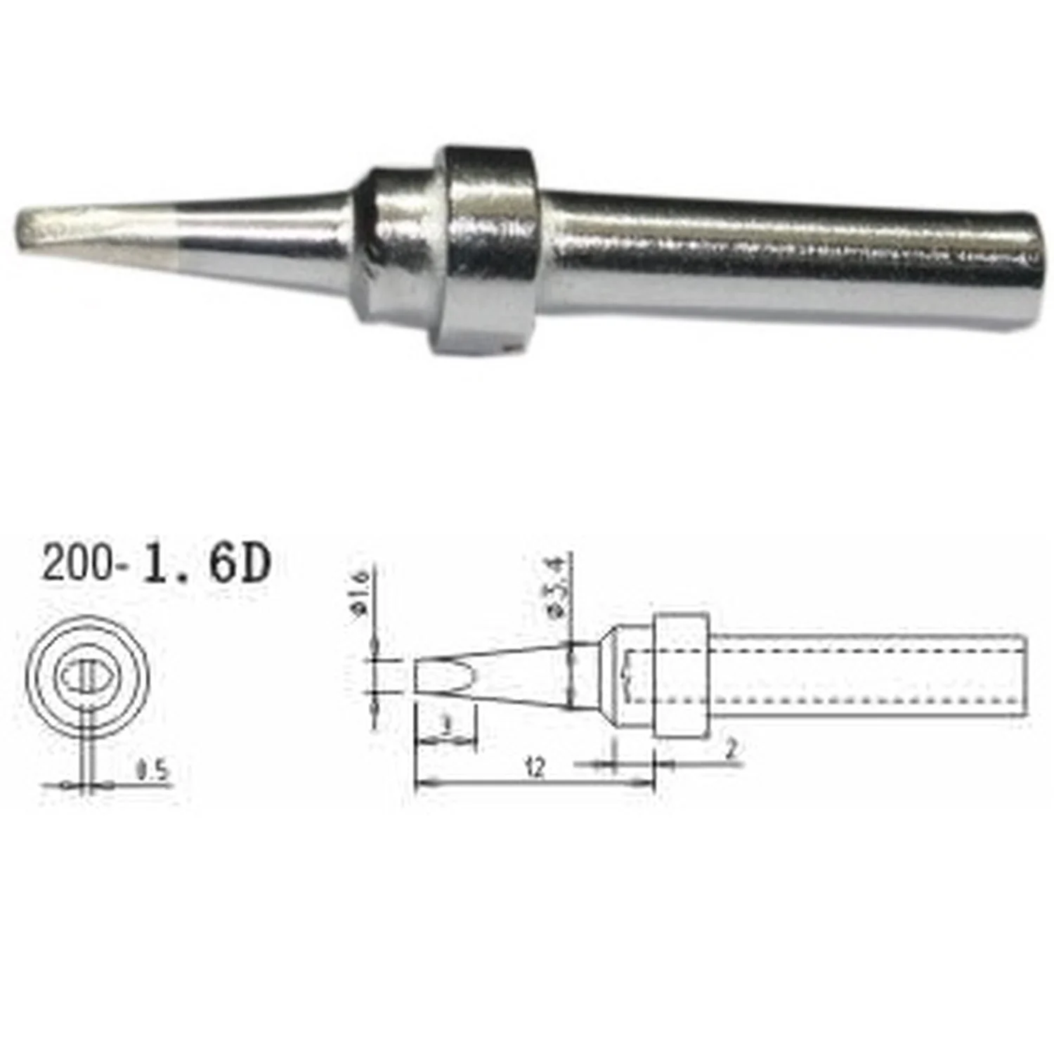 Mlink S4 MOD 200-1,6D ersatz schweißer spitze