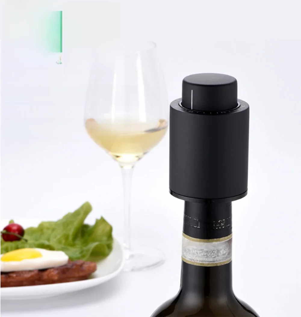 XIAOMI Mijia Kunststoff Vakuum Wein Flasche Stopper Versiegelt Lagerung Vakuum Speicher Wein Stopper