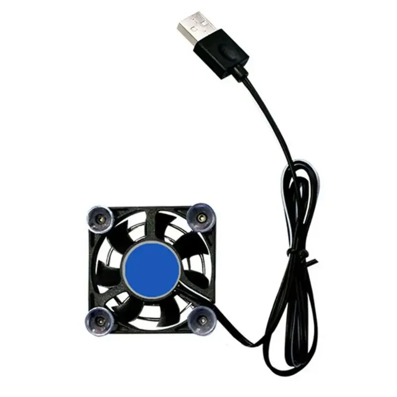 Schwarz USB Cooling Pad Controller Tablet Tragbare Fan Halter Telefon Kühler Schnelle 27RB