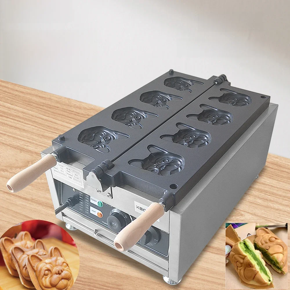 XEOLEO 3000W Elektrische Waffeleisen Welpen Form Cookie Maschine Taiyaki Maschine Kommerziellen 4