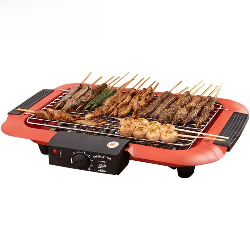 DMWD 1800W Grill Ofen Haushalt Elektrische Grill 220V Rauchfreien Innen DIY Kebab BBQ Grill