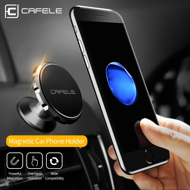 CAFELE- akcesoria gps suporte magnético do telefone do carro, suporte de ventilação de ar, gps,