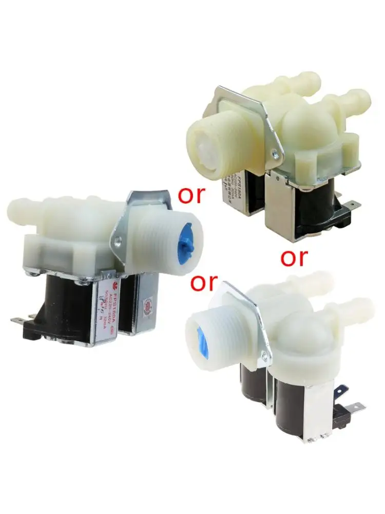 Universal Waschmaschine Wasser Doppel Einlass Ventil Home Elektrische Appliance Teil K1AD