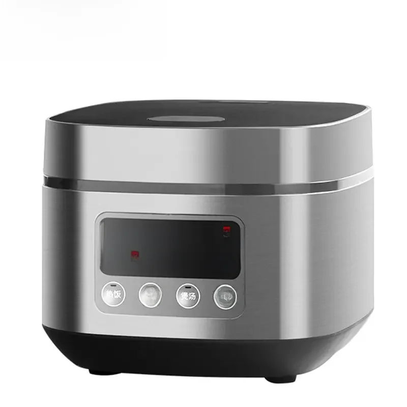 DMWD Haushalt Elektrische Reiskocher 3L Smart Automatische Frühstück Maschine Suppe Topf Wärme