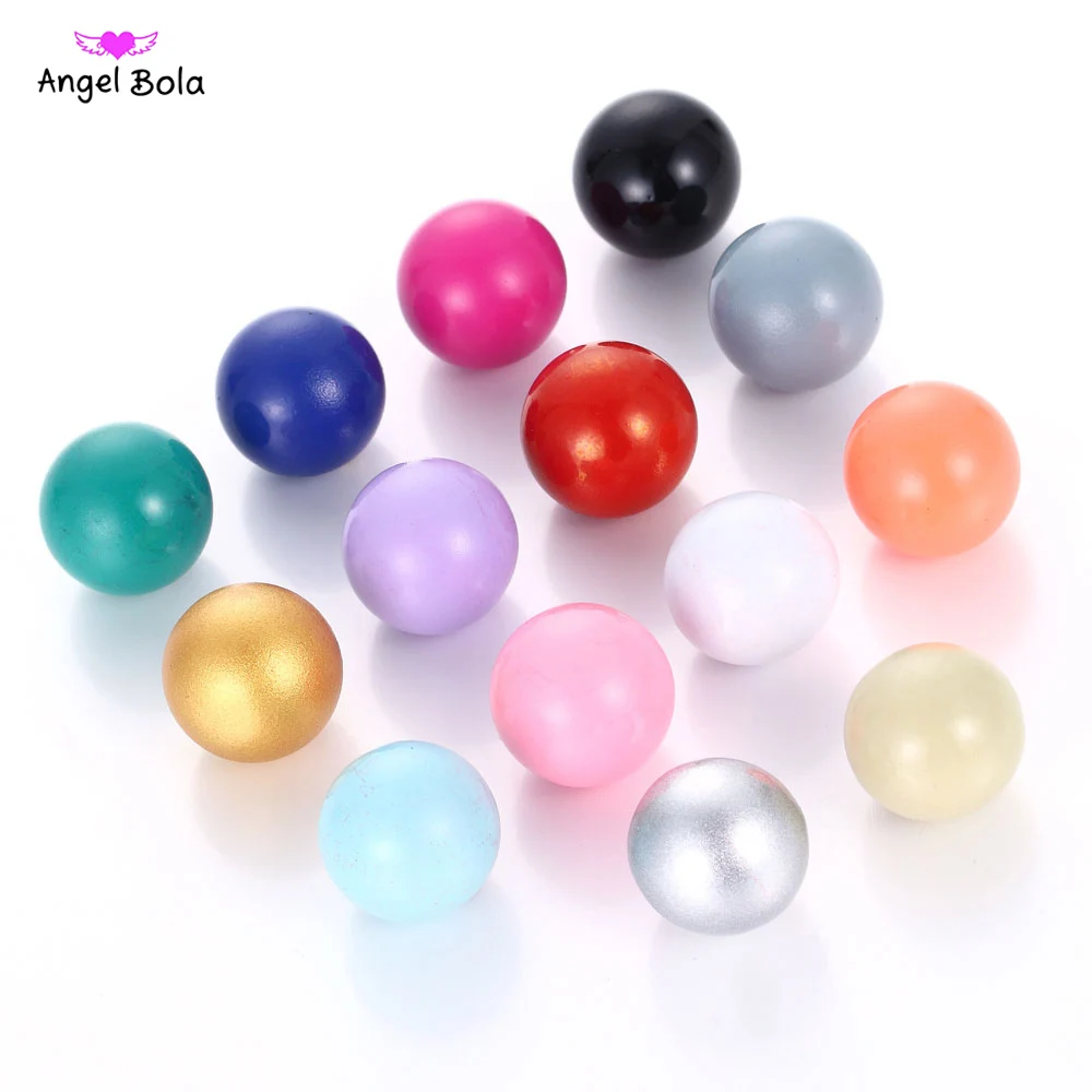 Engelsball Harmony Caller Mehrfarbig 16mm Sound Musikball für mexikanische Anhänger Mutterschaft Halskette Baby Geschenke Schmuc