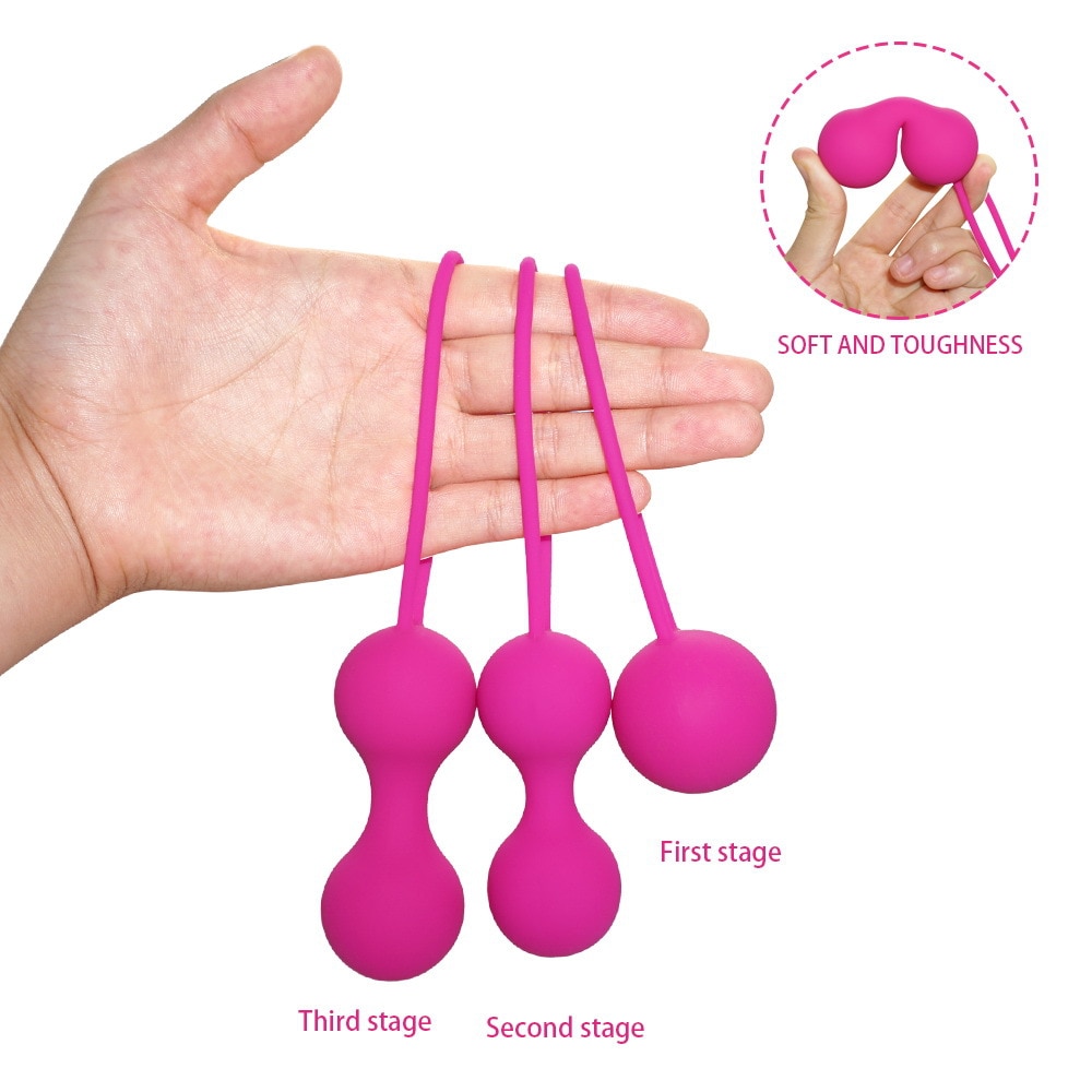 1pcs Random Size Mother Vaginal Balls Kegel Ball Ben Wa Vagina Tighten Exercise Geisha Women Prenatal Postnatal Supplies Caring